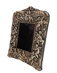 A Sterling Silver 925 Figural Frame