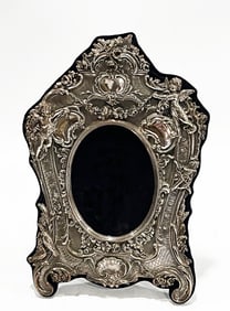 A Sterling Silver 925 Figural Frame