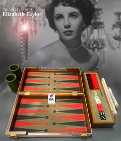 Italian House Of Taylor Backgammon Set