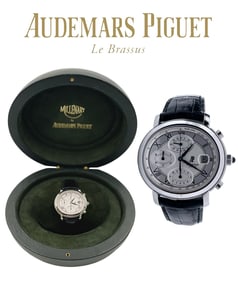 An  Audemars Piguet Millenary Chronograph Men watch, Boxed
