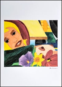 Tom Wesselmann's Study For Bedroom Painting No.42 Limited Edition Lithography Print