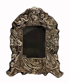 A Sterling Silver 925 Figural Frame