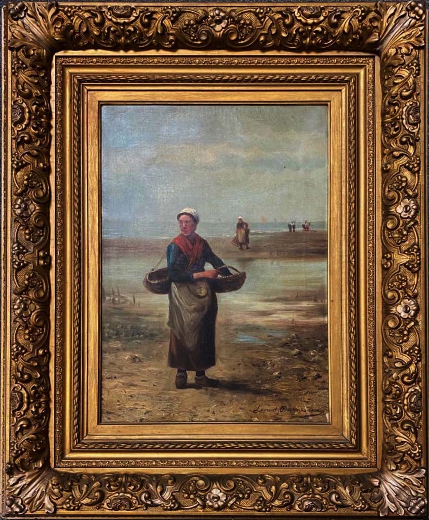 An Oil On Canvas Framed Painting, Signed (1 of 4)