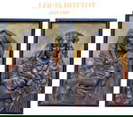 A Pair Of Orientalist Cold-Painted Bronze Wall Plaques By Louis Hottot (French, 1829-1905)