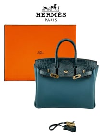 HERMES SAC Birkin Touch 25 Veau Togo Bag