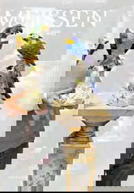 A Pair Of Large 19th C. German Meissen Parrots, Signed