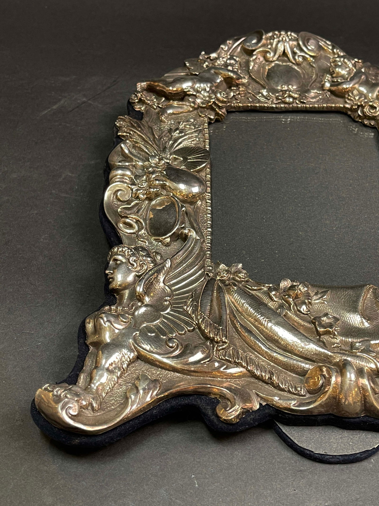 A Sterling Silver 925 Figural Frame - 5
