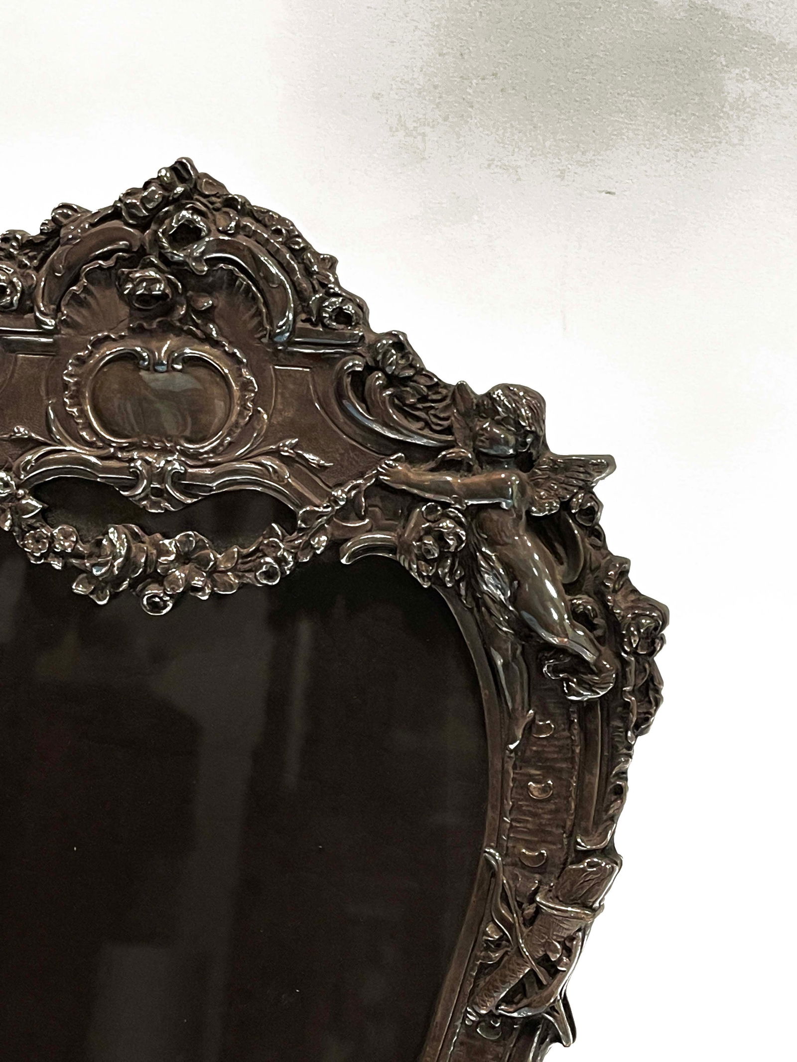 A Sterling Silver 925 Figural Frame - 2