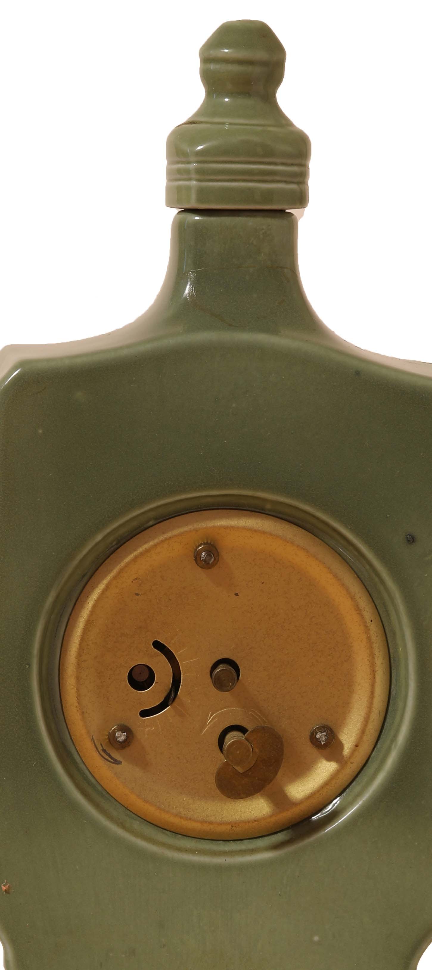 The Queen Anne Stand Clock Lidded Decanter - 4