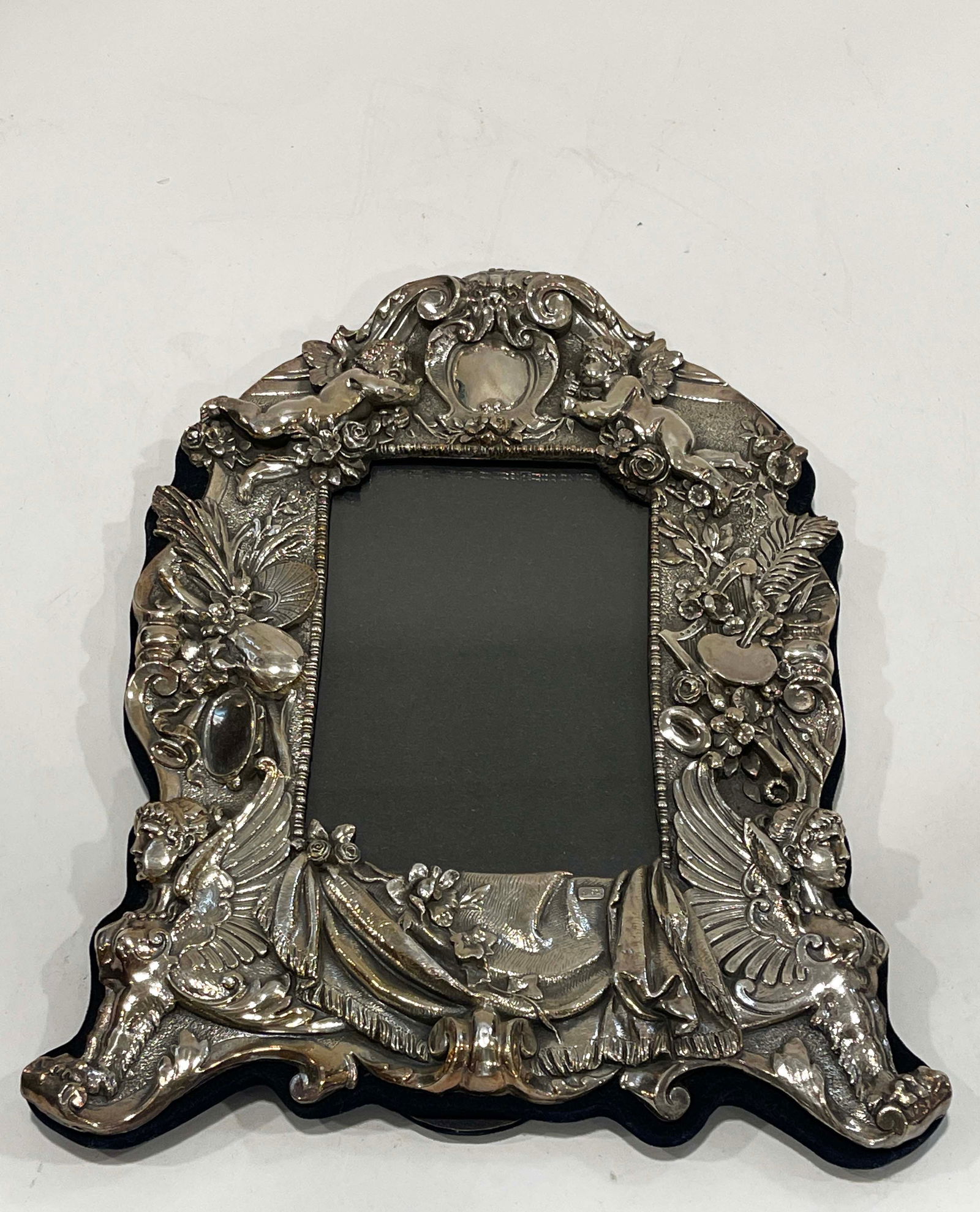 A Sterling Silver 925 Figural Frame - 7