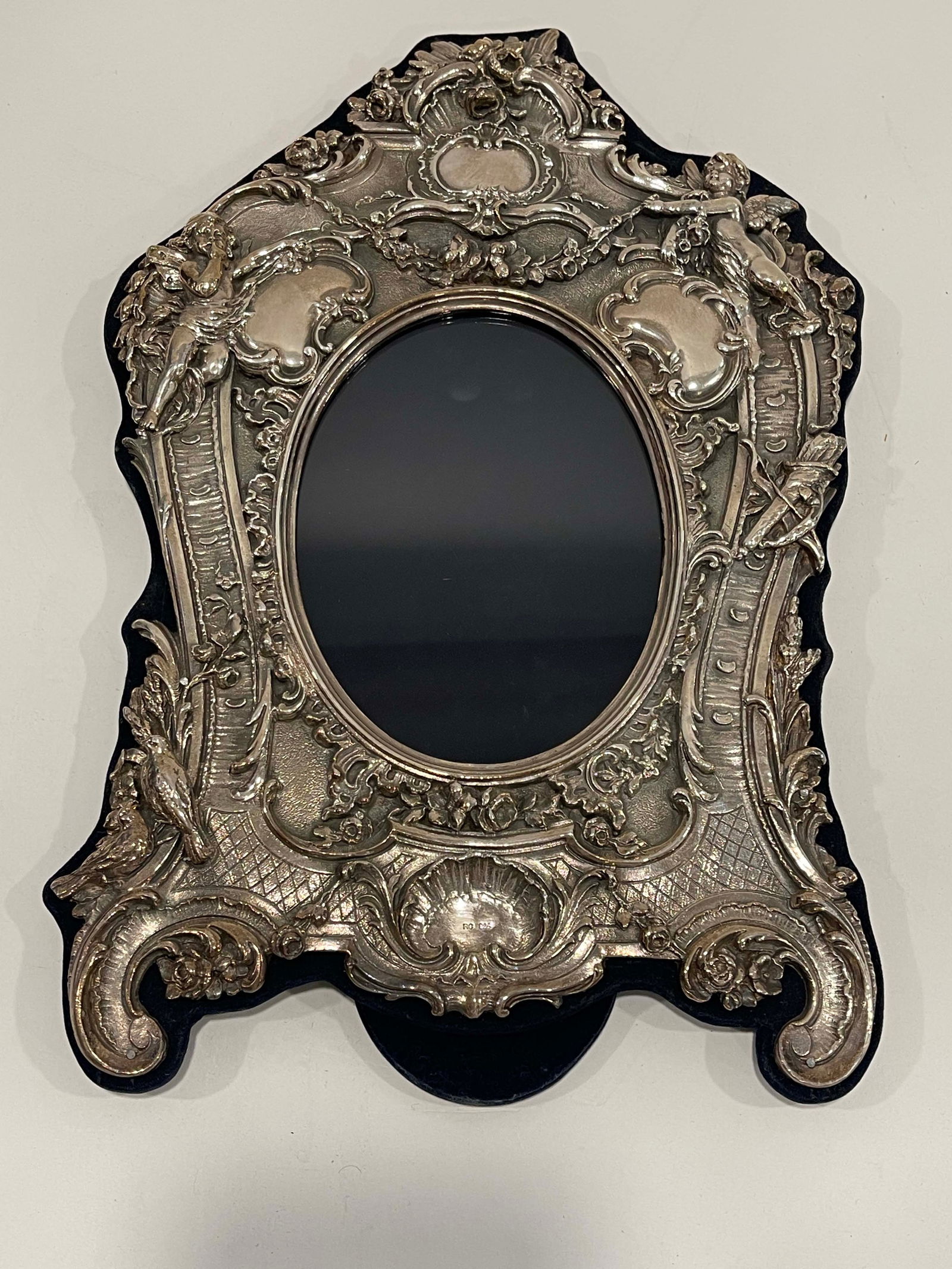 A Sterling Silver 925 Figural Frame - 7