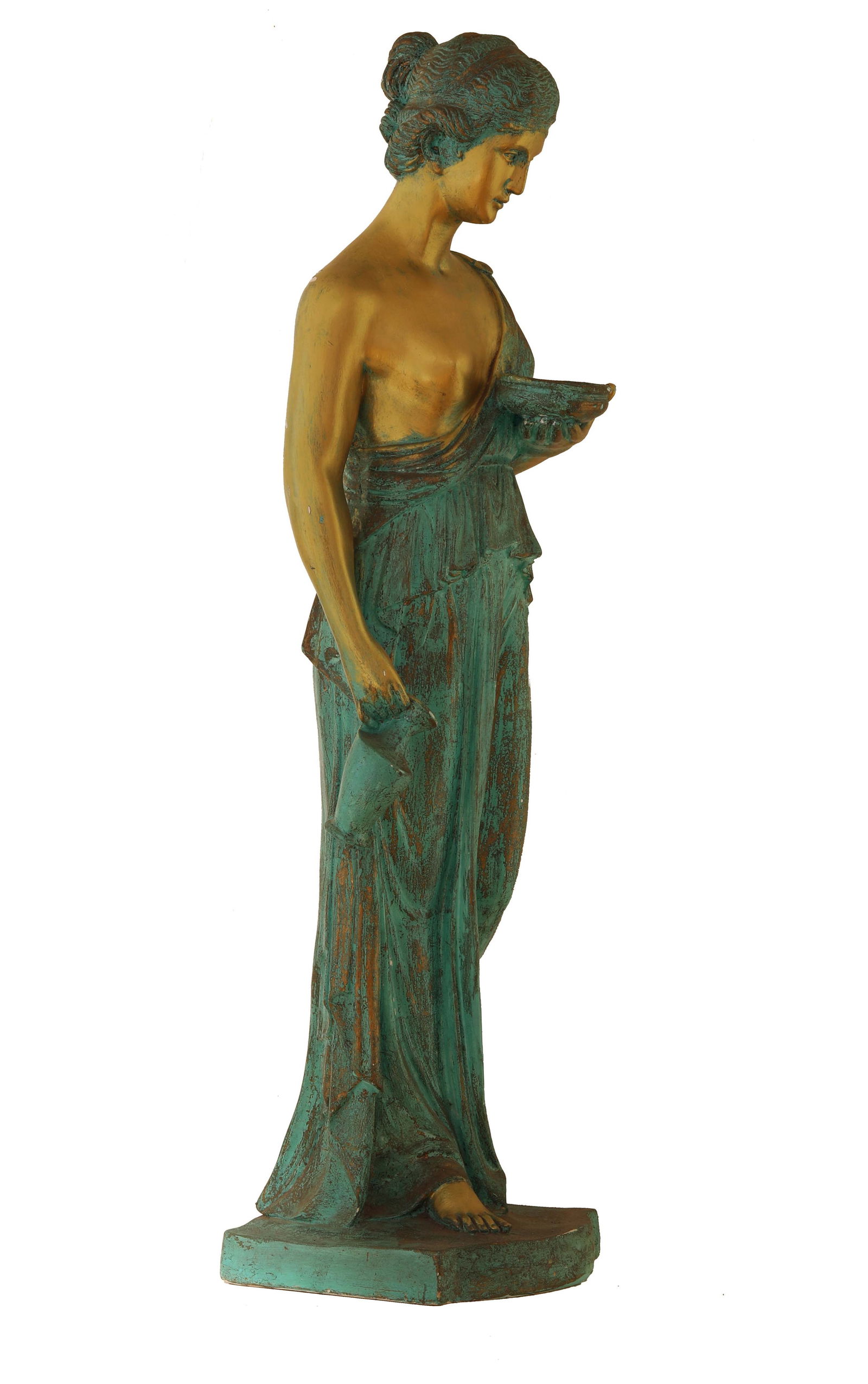 A Large Nude Lady Resin Statue - 3