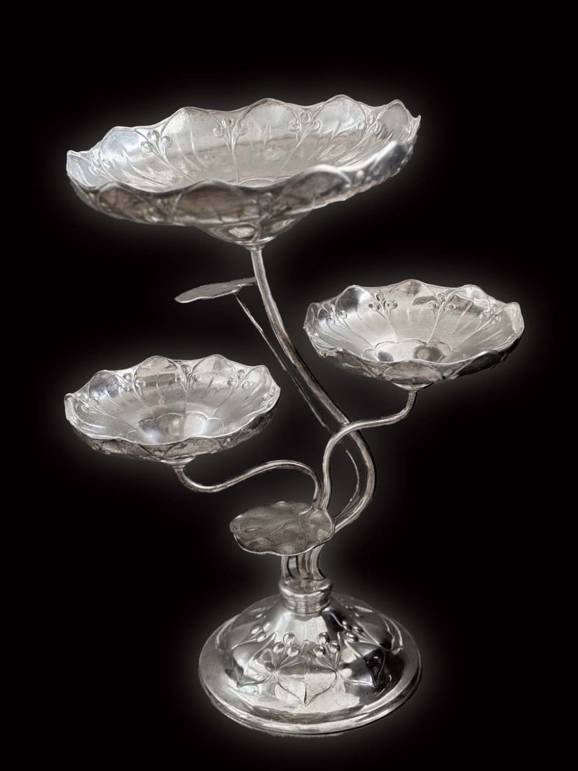 A Silver-Plate Epergne Centerpiece (1 of 7)
