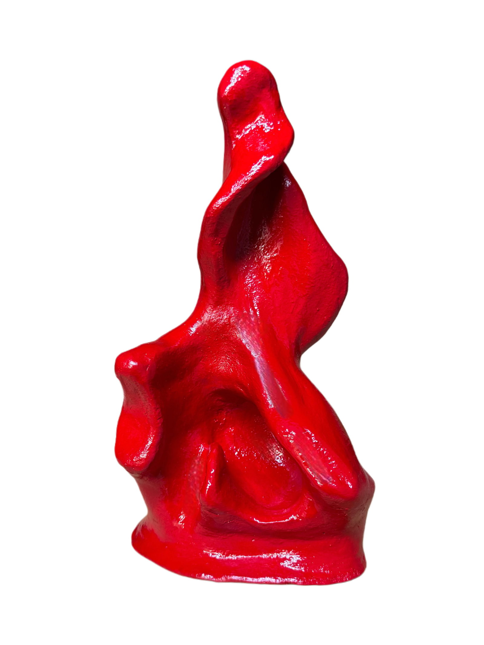 A Modern Abstract Figurative Handmade Ceramic Sculpture, Signed (1 of 10)