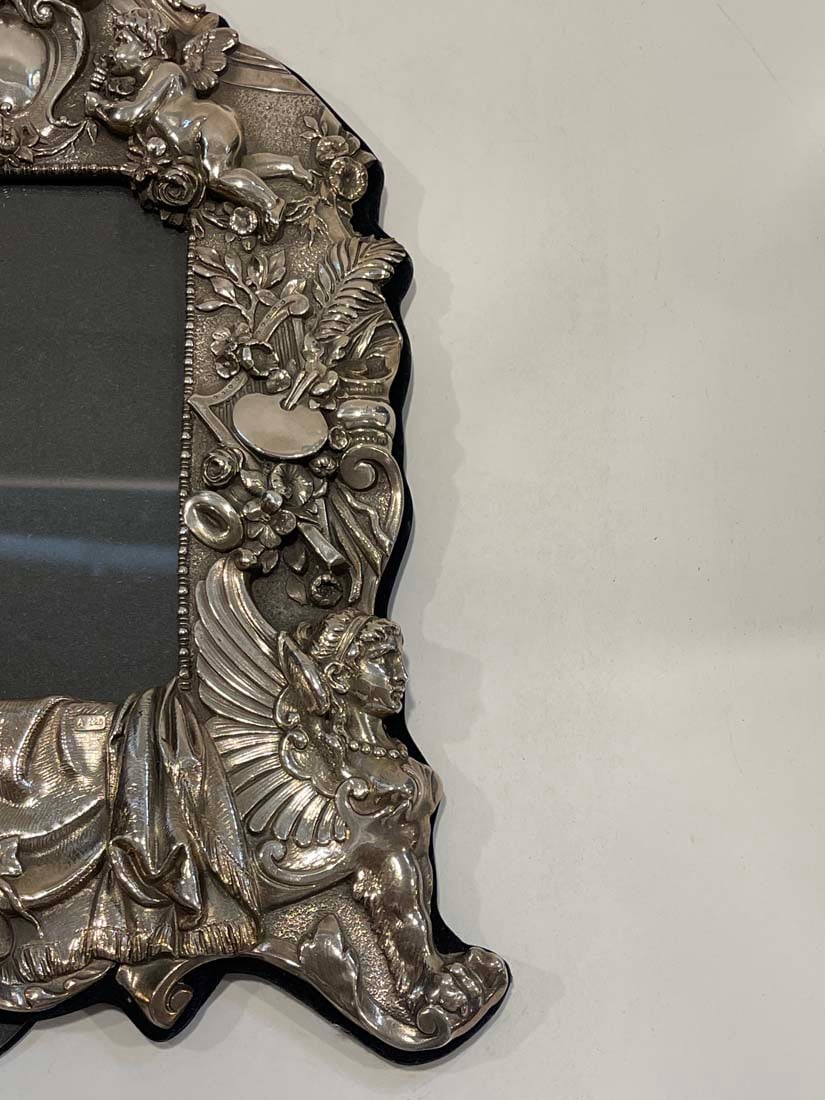 A Sterling Silver 925 Figural Frame - 5