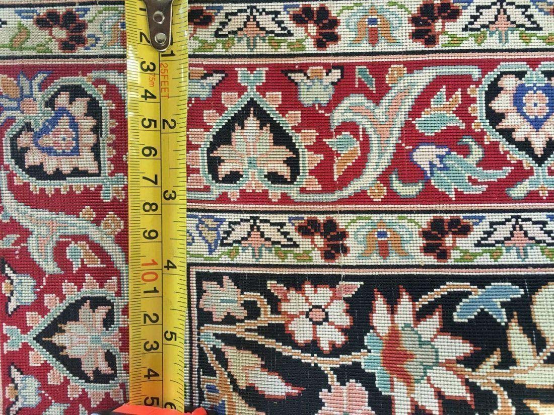 A Fine Turkish Hereke Silk Rug, Signed - 2