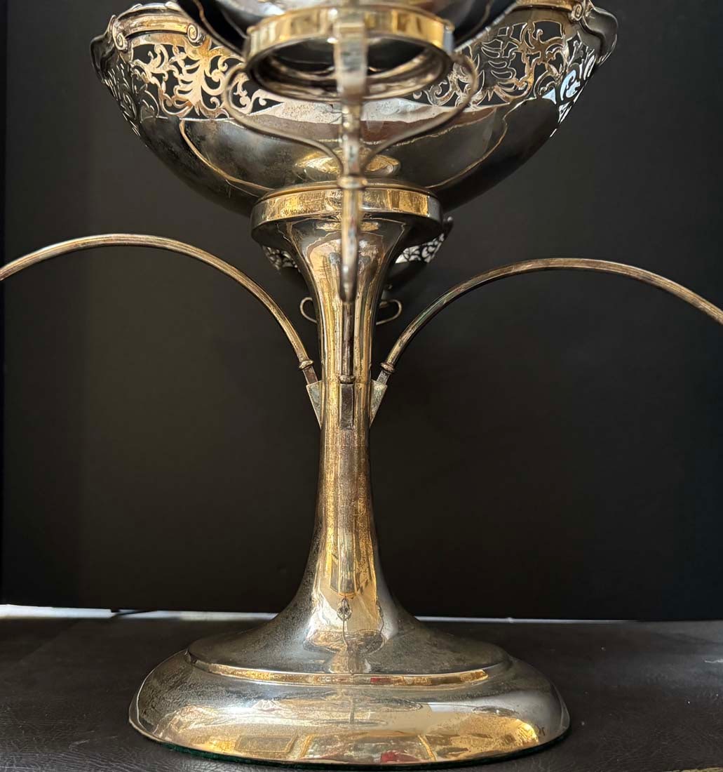 A Large English Silver Centerpiece - 6