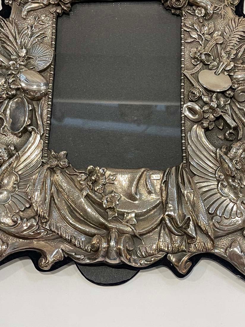 A Sterling Silver 925 Figural Frame - 6