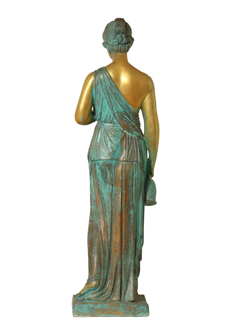 A Large Nude Lady Resin Statue - 4