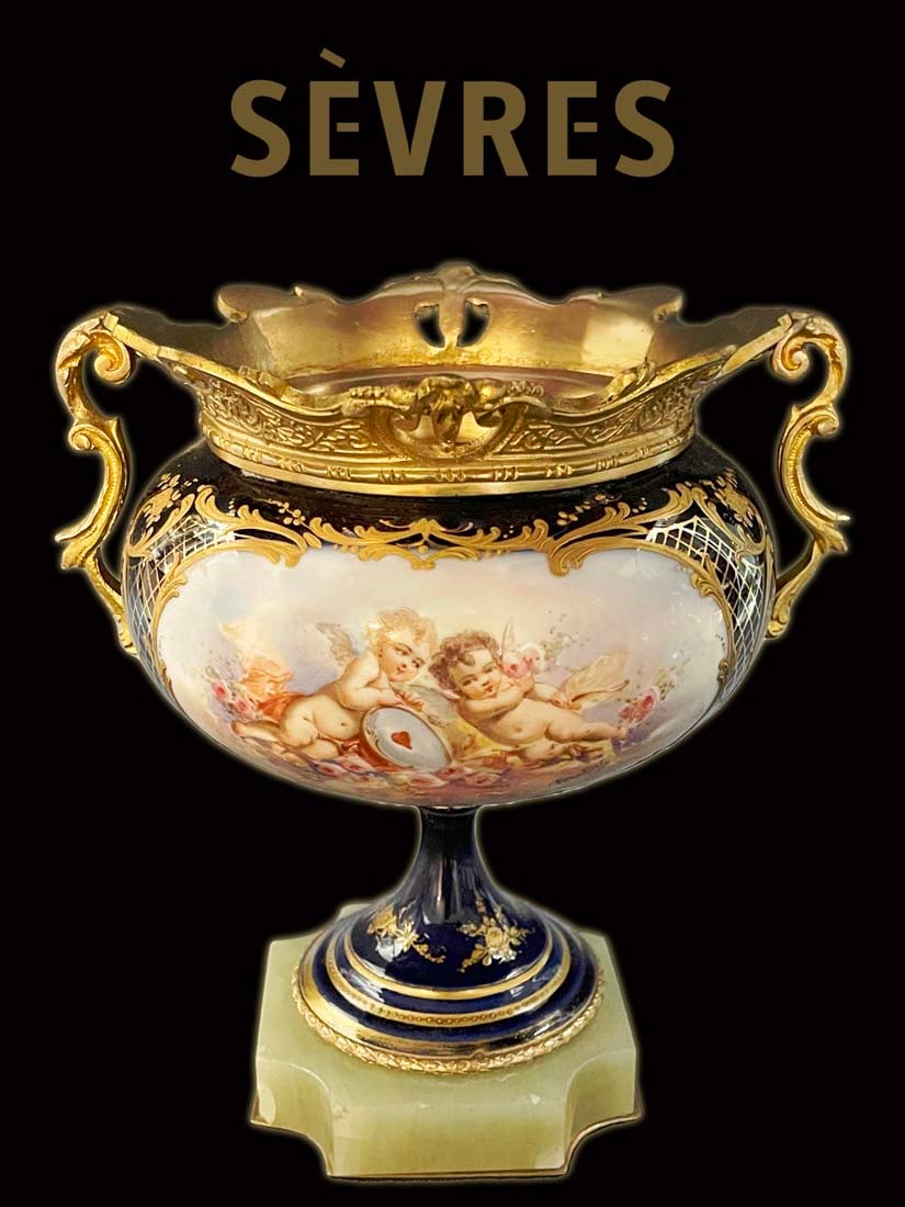 19th C. French Servers Gilt Ormolu Bronze Centerpiece (1 of 8)