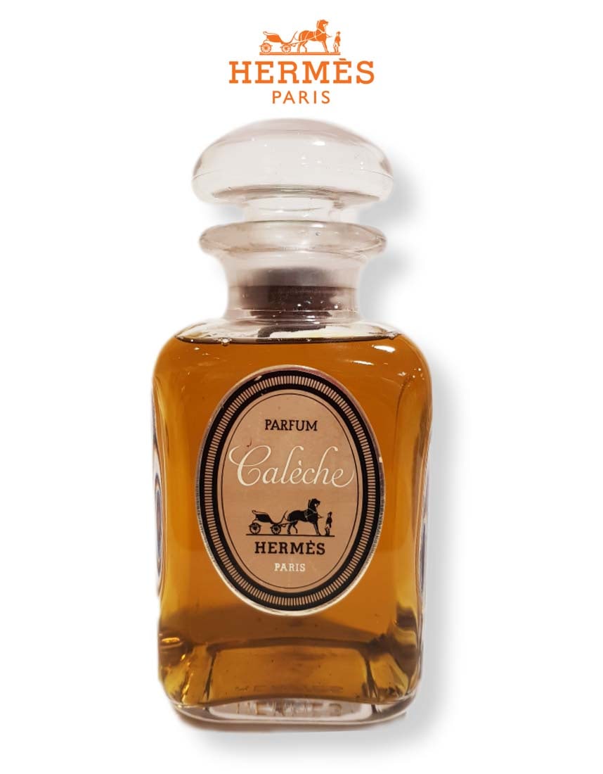 A Large French Hermes Decorative Perfume Glass Bottle (1 of 3)