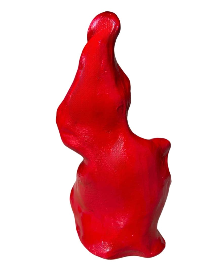 A Modern Abstract Figurative Handmade Ceramic Sculpture, Signed - 3