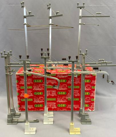 LGB 56301 G Scale Overhead Catenary Wire Mast: LGB 56301 G Scale Overhead Catenary Wire Mast Quantity: 12