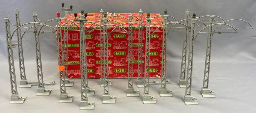 LGB 6400 G Scale Overhead Catenary Wire Mast: LGB 6400 G Scale Overhead Catenary Wire Mast Quantity: 16
