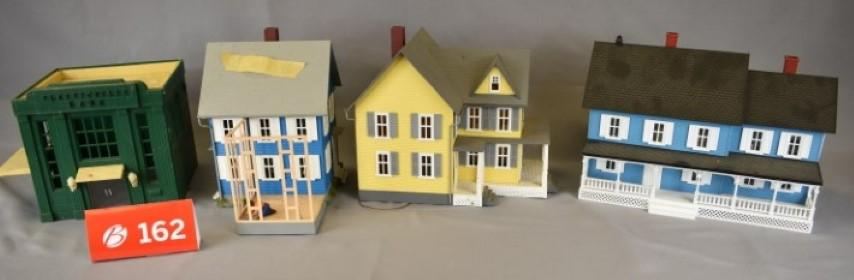 Lot of 5: O-Scale Buildings (1 of 2)
