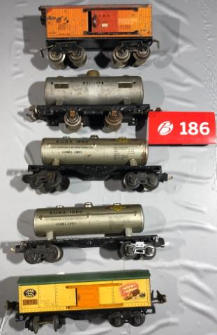 Lot of 5: Lionel Pre-War Cars (1 of 1)