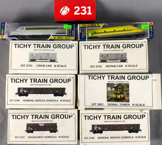 N-Scale Tichy Train Group Kits, Building Kit, Engines (1 of 1)