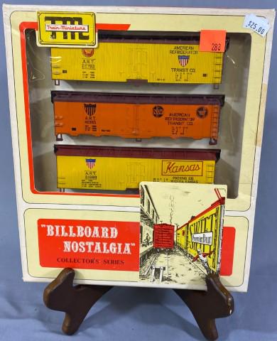 HO Train Miniature Billboard Nostalgia (1 of 2)
