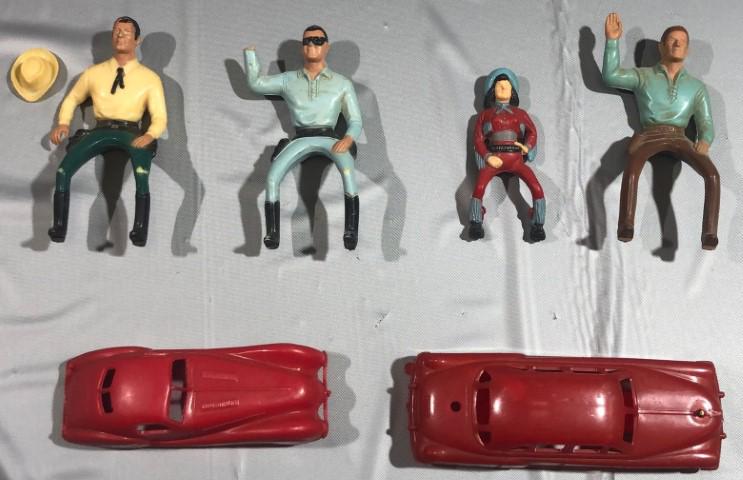 Keystone Plastic Car, Hartland Plastic Figures (1 of 1)