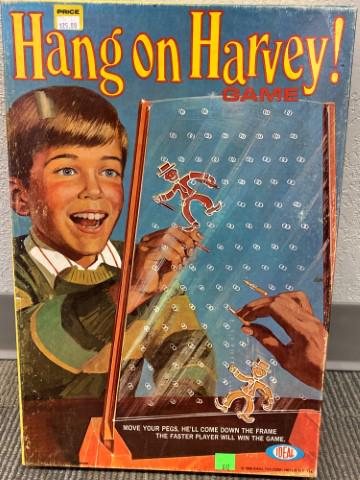 Vintage 1969 Hang On Harvey Board Game (1 of 1)