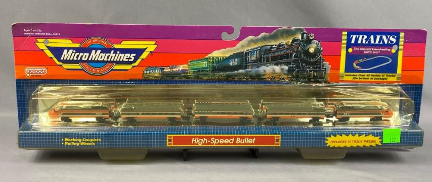 Micro Machines TRAINS High-Speed Bullet (1 of 1)