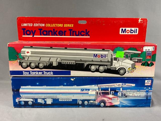 Lot of 2 Toy Tanker trucks (1 of 3)