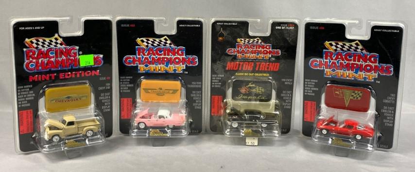 Lot of 4 Racing Champions Mint Diecast Collectibles (1 of 5)
