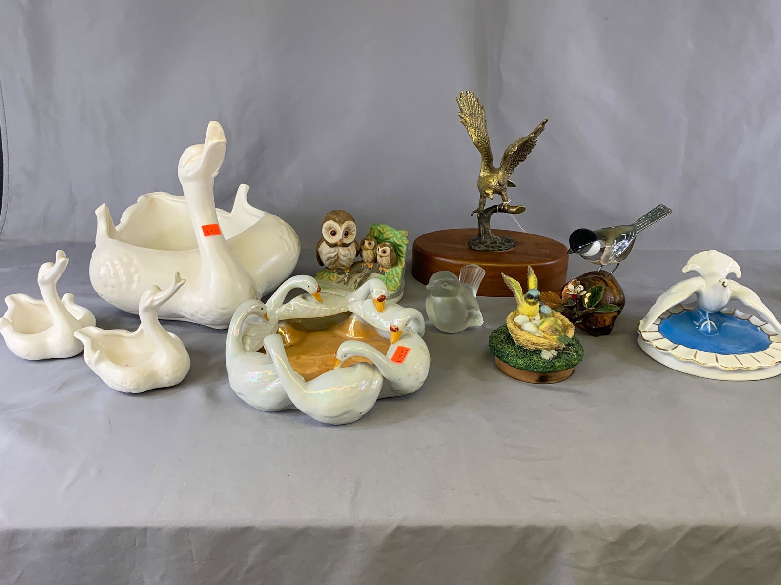 Bird Lot: Statues and Servers: Bird Lot: Statues and Servers