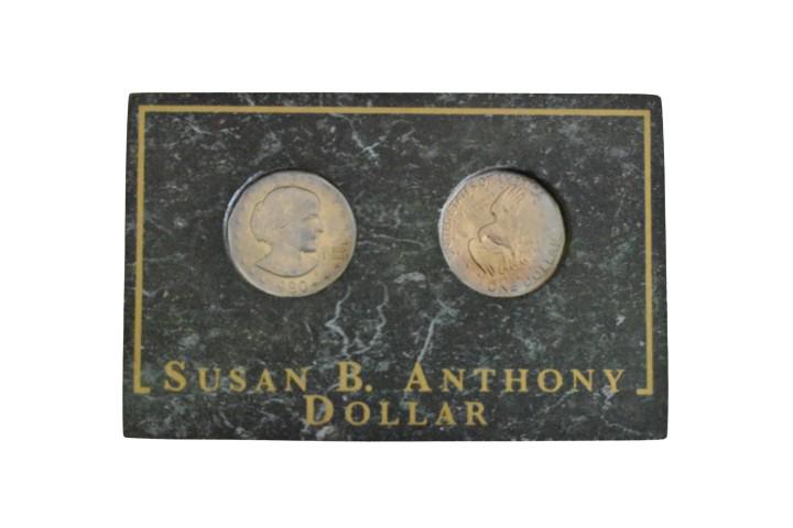 Two 1980 Susan B. Anthony Dollars: Two 1980 Susan B. Anthony Dollars