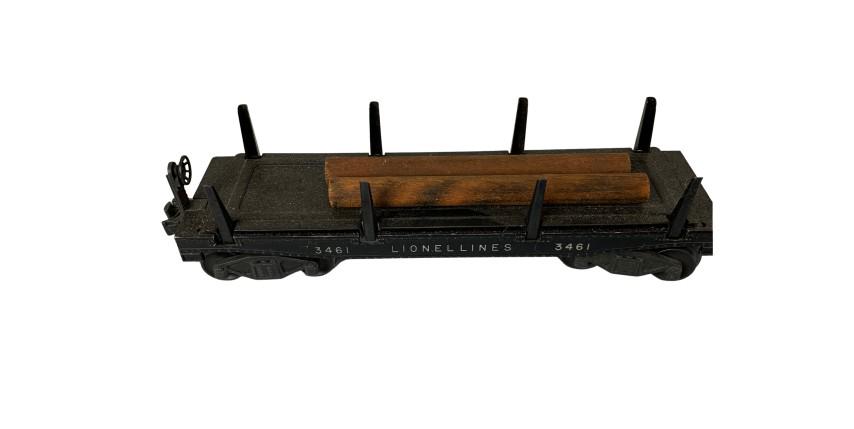 Lionel Trains: Log Transporter 3461: Lionel Trains: Log Transporter 3461