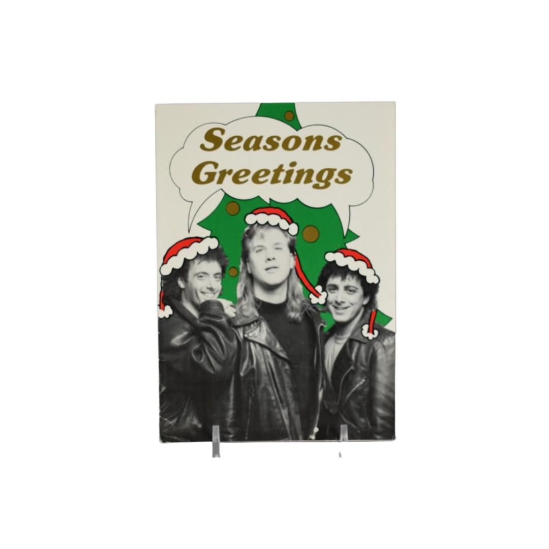 The Jeff Healey Band Autographed Christmas Card (1 of 2)