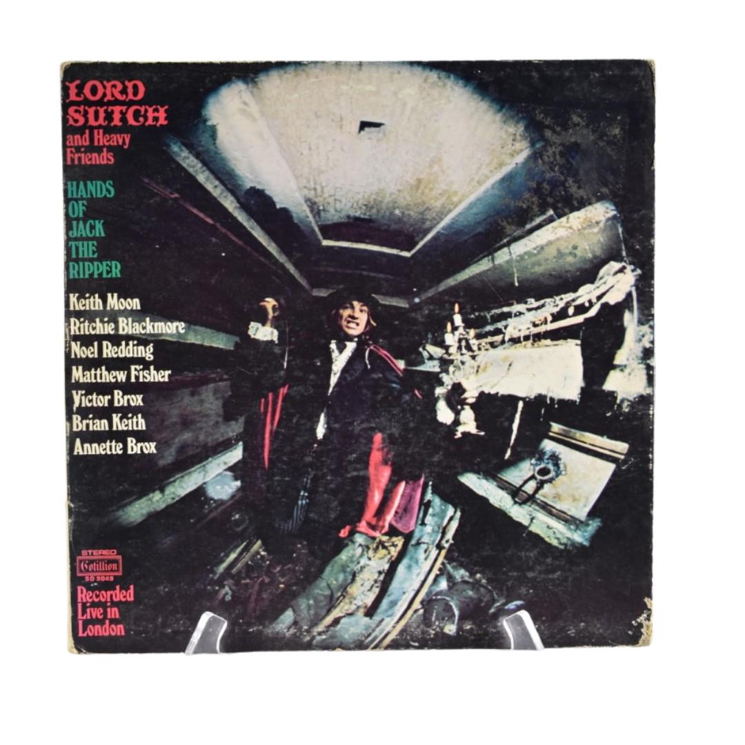 Vinyl Record Album by Lord Sutch: Lord Sutch and Heavy Friends "Hands of Jack the Ripper"