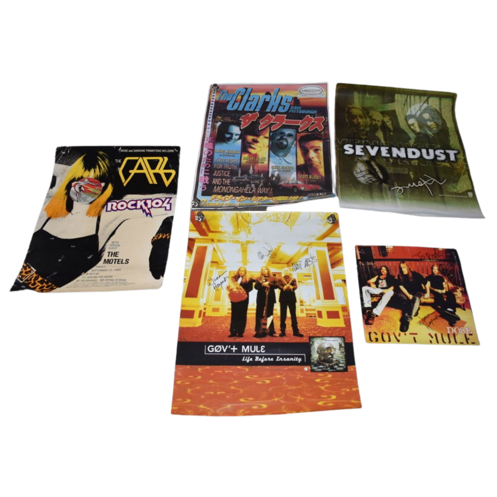 5 Posters: Gov’t Mule (Autographed) & More (1 of 2)