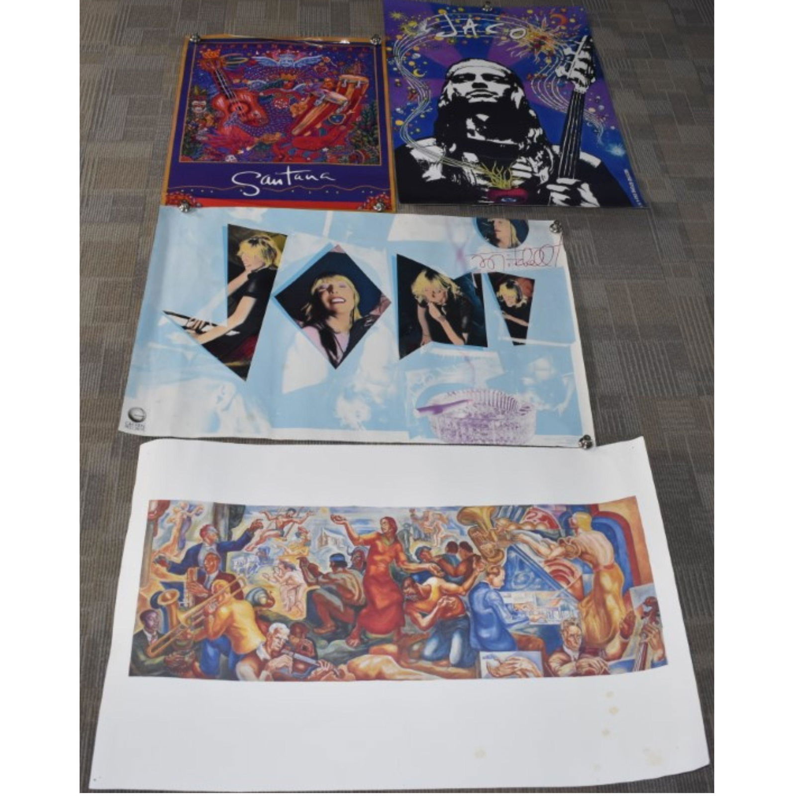 3 Posters of Various Artists (1 of 3)