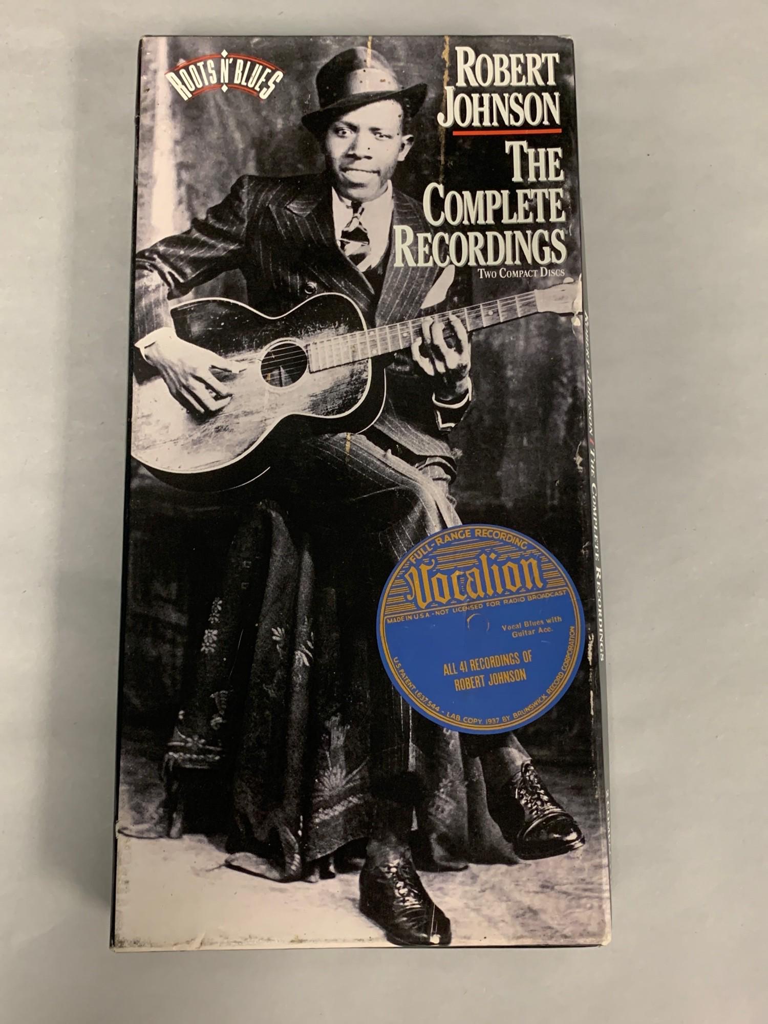 Robert Johnson The Complete Recordings CDs: Roots n' Blues: Robert Johnson The Complete Recordings. 12 x 6.