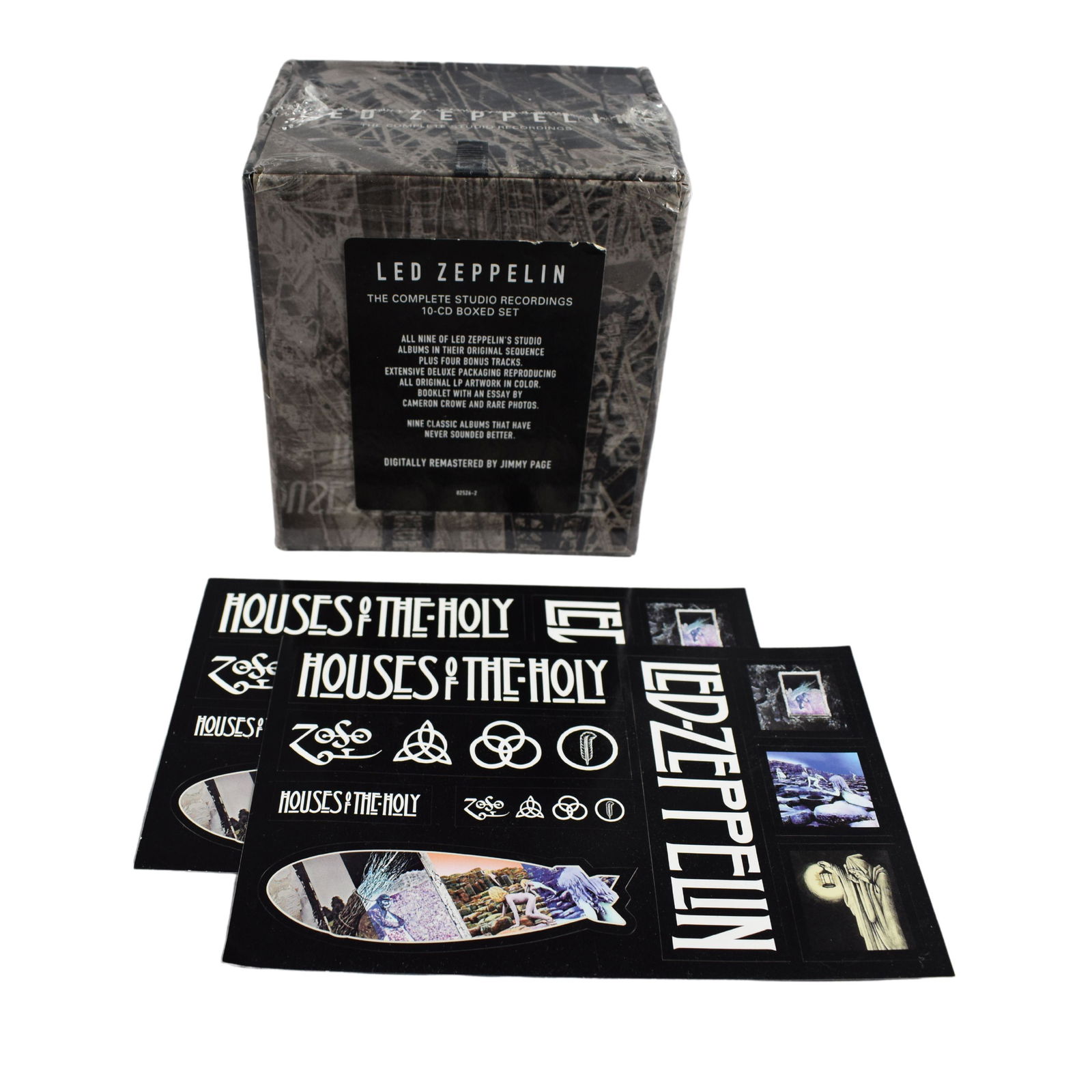 Led Zeppelin CD Box Set (Unopened) and Stickers (1 of 2)