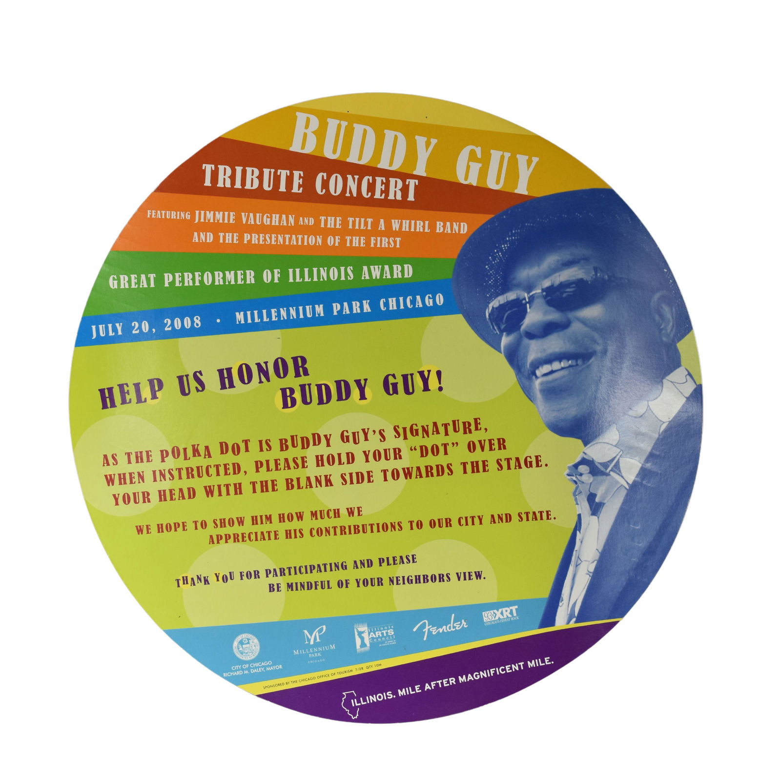 Buddy Guy Tribute Concert Poster (1 of 1)