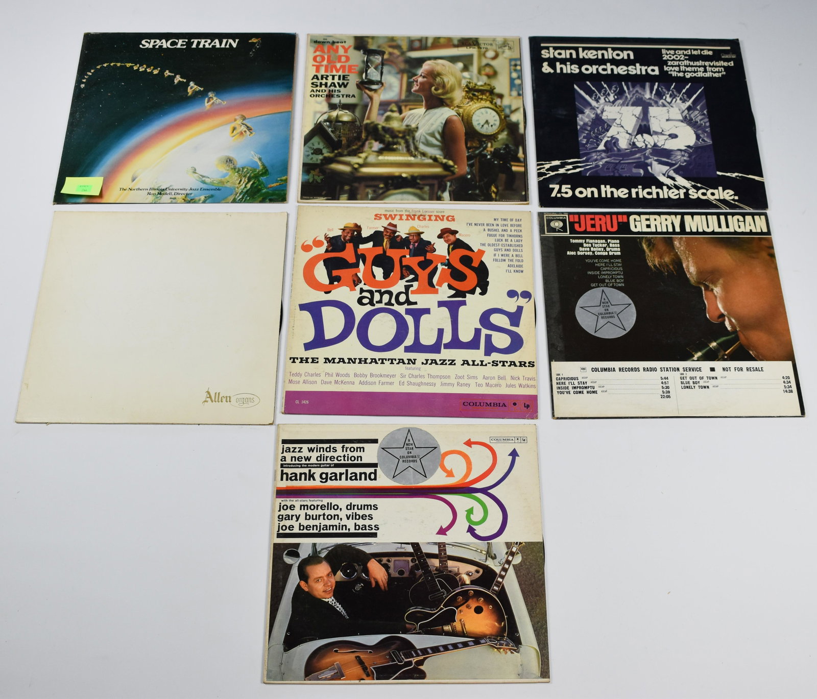 7 Misc. Vintage Record Albums: Guys & Dolls & More: 7 Misc. Vintage Record Albums: Guys & Dolls & More