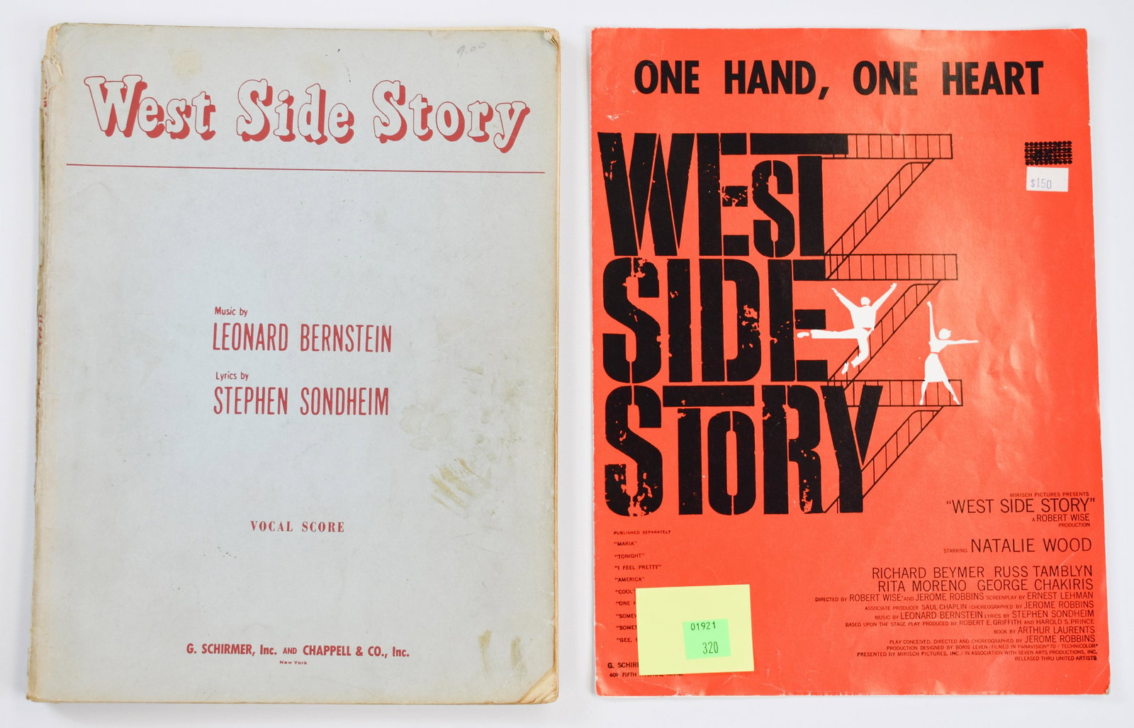 Vintage Sheet Music: West Side Story: Vintage Sheet Music: West Side Story
