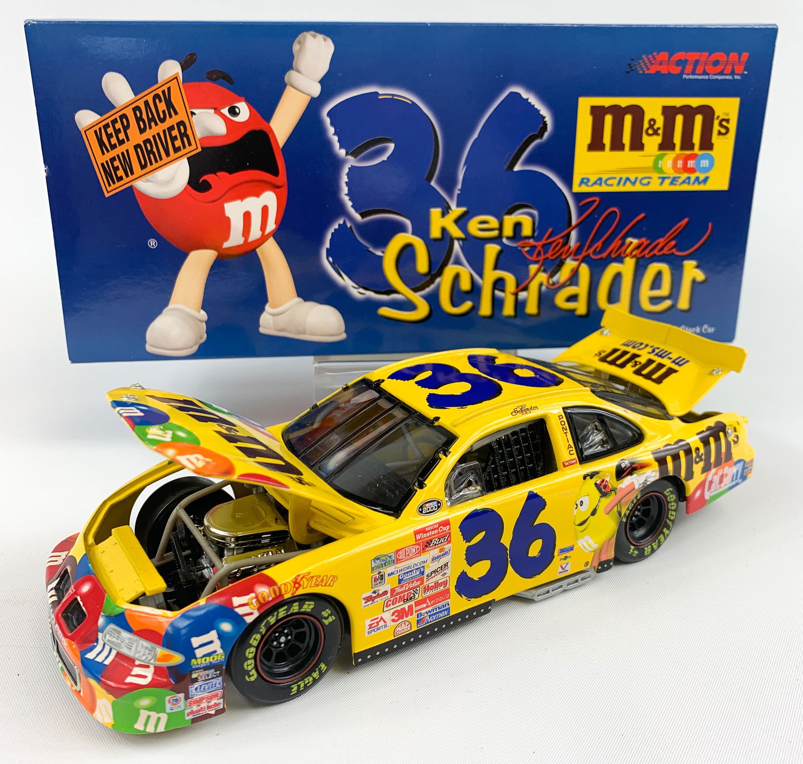 00 Ken Schrader #36 M & M's 1:24: 00 Ken Schrader #36 M & M's 1:24